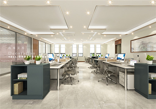 同心绿地办公室装修设计案例_PY_同心办公室装修公司_COP