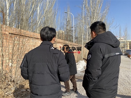 同心装修公司|同心某医院墙面改造设计装修现场勘察 