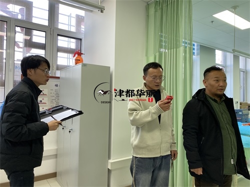 同心银川装修公司|同心某院装修改造施工现场复尺 