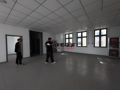 同心装修公司推荐|同心某社区餐厅设计装修现场量尺