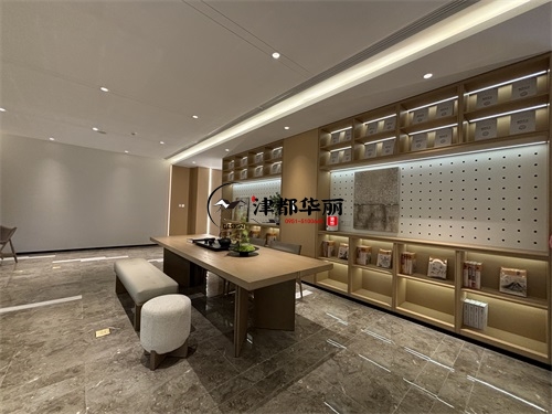 同心售楼部展厅装修设计项目|津都华丽设计