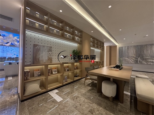 同心售楼部展厅装修设计项目|津都华丽设计