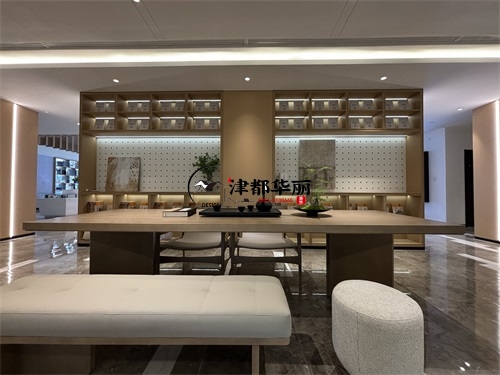 同心售楼部展厅装修设计项目|津都华丽设计