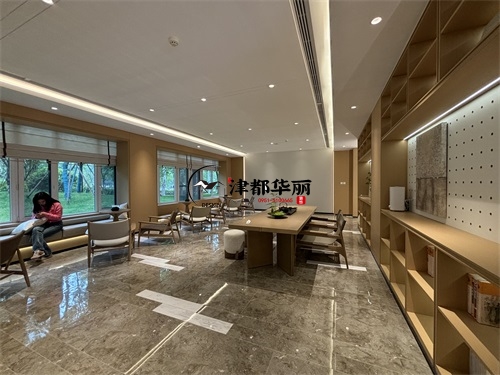 同心售楼部展厅装修设计项目|津都华丽设计