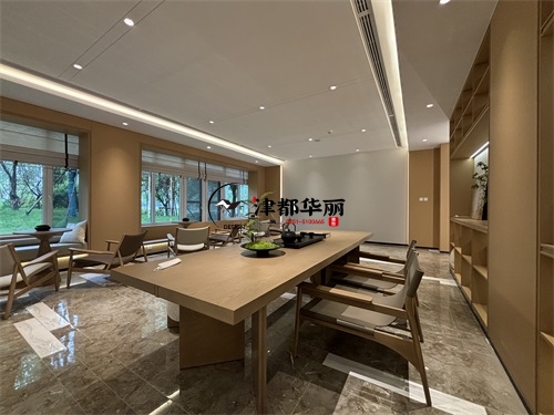 同心售楼部展厅装修设计项目|津都华丽设计