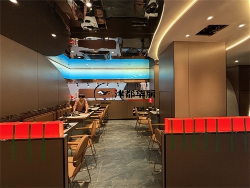 同心自助餐厅装修设计项目|津都华丽设计