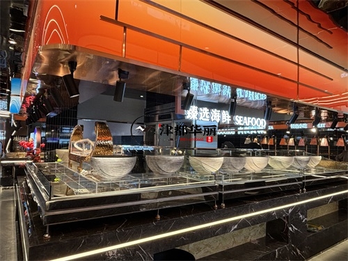 同心自助餐厅装修设计项目|津都华丽设计