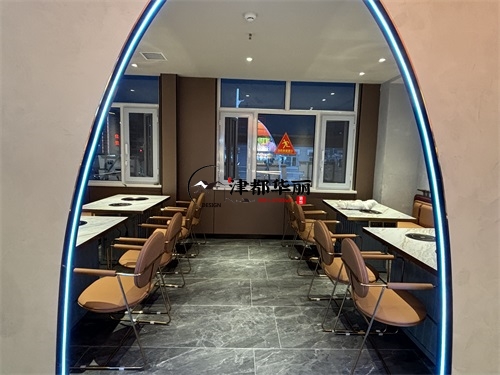 同心自助餐厅装修设计项目|津都华丽设计