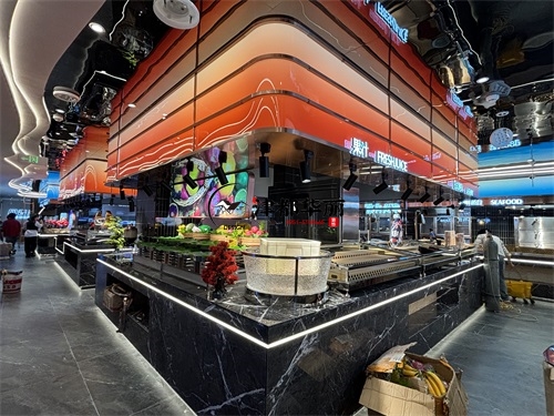 同心自助餐厅装修设计项目|津都华丽设计