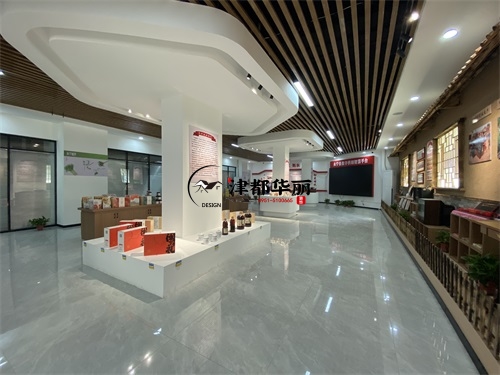 同心农业展厅装修设计项目|津都华丽设计