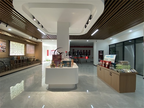 同心农业展厅装修设计项目|津都华丽设计