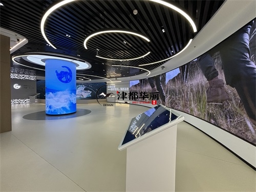 同心办公楼装修设计项目|津都华丽设计