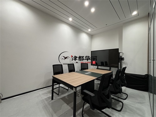 同心办公楼装修设计项目|津都华丽设计