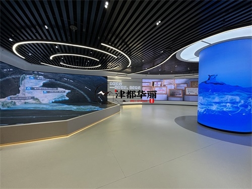 同心办公楼装修设计项目|津都华丽设计