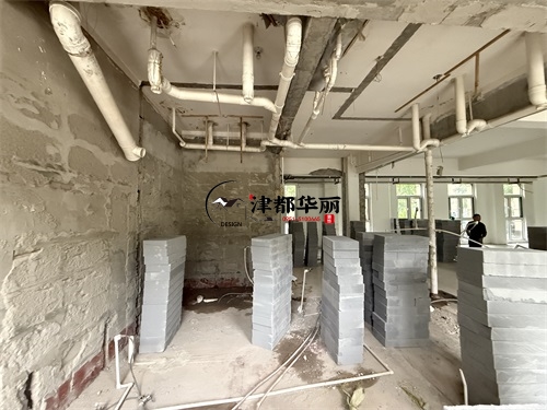 同心办公室装修设计项目|津都华丽设计