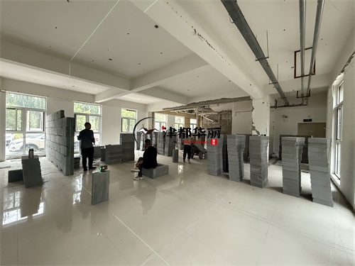 同心办公室装修设计项目|津都华丽设计