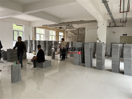 同心办公室装修设计项目|津都华丽设计