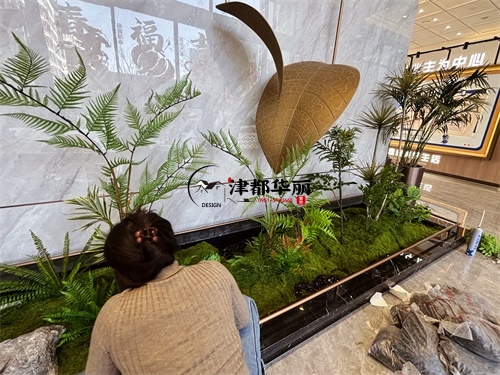 同心售楼部装修设计项目|镹臻设计