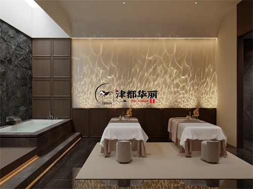 同心会所装修设计项目|津都华丽设计